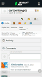 Mobile Screenshot of cartoonboyplz.deviantart.com