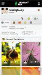 Mobile Screenshot of onahighway.deviantart.com