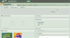 Desktop Screenshot of fineevesilver.deviantart.com