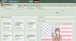 Desktop Screenshot of locksley613.deviantart.com