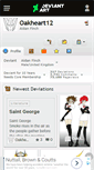 Mobile Screenshot of oakheart12.deviantart.com