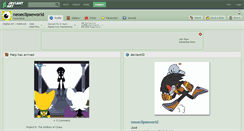 Desktop Screenshot of neoeclipseworld.deviantart.com