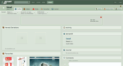 Desktop Screenshot of faisall.deviantart.com