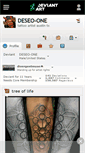 Mobile Screenshot of deseo-one.deviantart.com