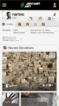 Mobile Screenshot of nartoo.deviantart.com