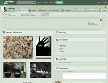 Tablet Screenshot of nartoo.deviantart.com