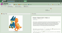 Desktop Screenshot of ebilartista.deviantart.com