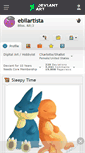 Mobile Screenshot of ebilartista.deviantart.com