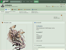Tablet Screenshot of limboplus.deviantart.com