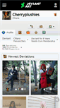 Mobile Screenshot of cherryplushies.deviantart.com