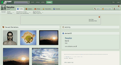 Desktop Screenshot of daxydus.deviantart.com