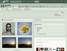 Tablet Screenshot of daxydus.deviantart.com