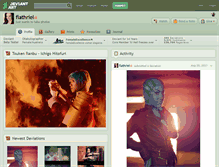 Tablet Screenshot of fiathriel.deviantart.com
