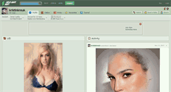 Desktop Screenshot of kristinkreuk.deviantart.com