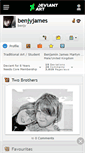 Mobile Screenshot of benjyjames.deviantart.com