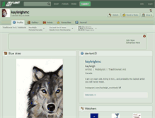 Tablet Screenshot of kayleighmc.deviantart.com