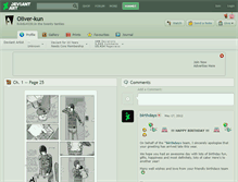 Tablet Screenshot of oliver-kun.deviantart.com