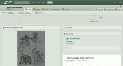 Desktop Screenshot of igm-transformer.deviantart.com