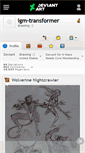 Mobile Screenshot of igm-transformer.deviantart.com