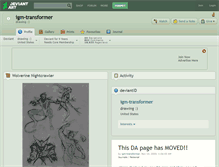 Tablet Screenshot of igm-transformer.deviantart.com