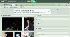 Desktop Screenshot of alexverett.deviantart.com