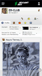 Mobile Screenshot of er-club.deviantart.com