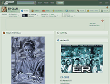 Tablet Screenshot of er-club.deviantart.com