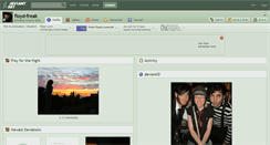 Desktop Screenshot of floyd-freak.deviantart.com