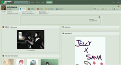 Desktop Screenshot of jellyxsama.deviantart.com