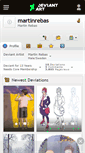 Mobile Screenshot of martinrebas.deviantart.com