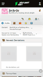 Mobile Screenshot of ju-ju-ju.deviantart.com