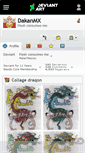 Mobile Screenshot of dakanmx.deviantart.com