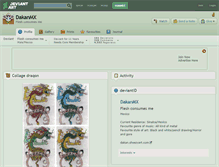 Tablet Screenshot of dakanmx.deviantart.com
