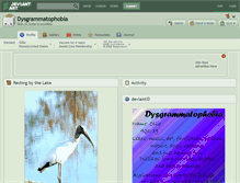 Tablet Screenshot of dysgrammatophobia.deviantart.com