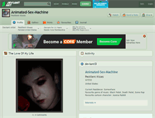 Tablet Screenshot of animated-sex-machine.deviantart.com