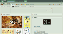 Desktop Screenshot of neji-x-hyuuga.deviantart.com
