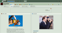 Desktop Screenshot of greyroamer.deviantart.com