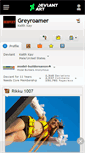 Mobile Screenshot of greyroamer.deviantart.com