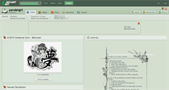 Desktop Screenshot of pandahgirl.deviantart.com