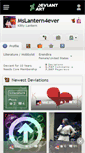 Mobile Screenshot of mslantern4ever.deviantart.com