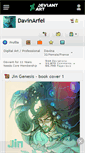 Mobile Screenshot of davinarfel.deviantart.com