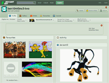 Tablet Screenshot of ben10445mc5-two.deviantart.com