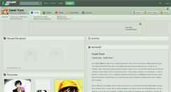 Desktop Screenshot of gasai-yuno.deviantart.com