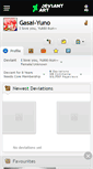 Mobile Screenshot of gasai-yuno.deviantart.com