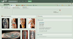 Desktop Screenshot of johnfuller.deviantart.com