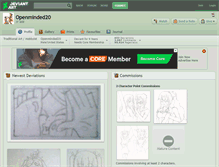 Tablet Screenshot of openminded20.deviantart.com