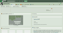Desktop Screenshot of hprince329.deviantart.com