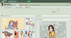 Desktop Screenshot of hybrid-sarki.deviantart.com