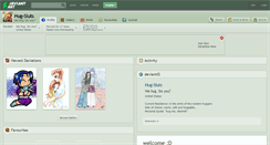 Desktop Screenshot of hug-sluts.deviantart.com