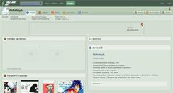 Desktop Screenshot of lilchrissyb.deviantart.com